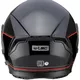 Moto prilba W-TEC Yorkroad Fusion - Black Grey Red Glossy