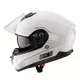 Moto prilba W-TEC Yorkroad Solid - Black Grey Matt