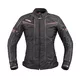 Dámska moto bunda W-TEC Progair Lady - 2. akosť - čierno-ružová - čierno-ružová