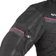 Dámska moto bunda W-TEC Progair Lady - 2. akosť - čierno-ružová