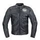 Pánska kožená bunda W-TEC Black Heart Wings Leather Jacket - 2. akosť - čierna