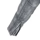 Pánska kožená moto bunda W-TEC Sheawen Waxed Grey - šedá