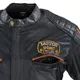 Pánska kožená moto bunda W-TEC Sheawen Classic - čierna