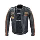 Pánska kožená moto bunda W-TEC Sheawen Classic - čierna