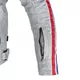 Pánska textilná bunda W-TEC 91 Cordura - 2.akosť - biela s červeným a modrým pruhom