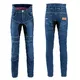 Dámske moto jeansy W-TEC Biterillo Lady - modrá