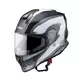 Moto prilba W-TEC Integra Graphic - Black-Green