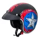 Moto prilba W-TEC Café Racer - 3Ways Surf - Big Star