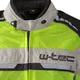 Pánska letná moto bunda W-TEC Saigair - Fluo Yellow-Black