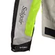 Pánska letná moto bunda W-TEC Saigair - Fluo Yellow-Black