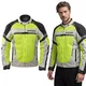 Pánska letná moto bunda W-TEC Saigair - Fluo Yellow-Black - Fluo Yellow-Gray