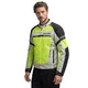 Pánska letná moto bunda W-TEC Saigair - Fluo Yellow-Black
