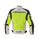 Pánska letná moto bunda W-TEC Saigair - Fluo Yellow-Black