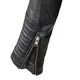 Dámska kožená moto bunda W-TEC Corallia - Black