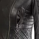 Dámska kožená moto bunda W-TEC Corallia - Black