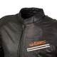 Kožená moto bunda W-TEC Brenerro - Black-Orange-White