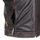 Kožená moto bunda W-TEC Embracer - Vintage Dark Brown