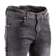 Pánské moto jeansy W-TEC Kancelor - 2. akosť - šedá