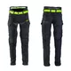 Pánske moto jeansy W-TEC Aredator - 2. akosť - čierna
