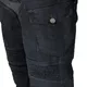 Pánske moto jeansy W-TEC Aredator - 2. akosť - čierna