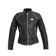 Dámska kožená moto bunda W-TEC Hagora - 2.akosť - matne čierna - matne čierna