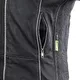 Dámska kožená moto bunda W-TEC Hagora - 2.akosť - matne čierna