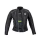 Dámska kožená moto bunda W-TEC Hagora - 2.akosť - matne čierna