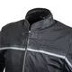 Kožená moto bunda W-TEC Mathal - 2. akosť - čierna