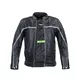 Kožená moto bunda W-TEC Mathal - 2. akosť - čierna