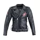 Kožená moto bunda W-TEC Black Heart Perfectis - čierna - čierna
