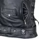 Kožená moto bunda W-TEC Black Heart Perfectis - čierna