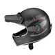 Moto prilba W-TEC Black Heart Retron s okuliarmi Dalhart - Angerwheel Silver