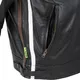 Pánska kožená moto bunda W-TEC Sheawen Black - 2.akosť - čierna