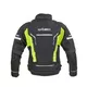 Pánska moto bunda W-TEC Brandon - čierno-šedo-oranžová