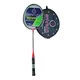 Badmintonová raketa SPARTAN DROP SHOT - červeno-bronzová - červeno-bronzová