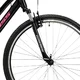 Dámsky crossový bicykel Kross Evado 2.0 28" Gen 007 - čierna / ružová / lesk