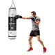 Boxovacie vrece inSPORTline Robkin 35x120cm / 33kg - čierno-biela - čierno-biela