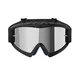Detské motokrosové okuliare Alpinestars Vision Mirror Youth - Corp černá, zrcadlové stříbrné plexi
