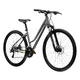 Dámsky crossový bicykel Kross EVADO 3.0 28" - model 2025 - šedá / zelená / lesk