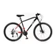 Horský bicykel Olpran CANIS 27,5" - tmavo červená/čierna - tmavo červená/čierna