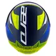 Moto prilba Cassida Aero Drome modrá/žltá fluo/svetlo modrá/biela