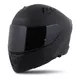 Moto prilba Cassida Aero Solid čierna matná/šedá