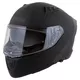 Moto prilba Cassida Aero Solid čierna matná/šedá