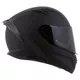 Moto prilba Cassida Aero Solid čierna matná/šedá