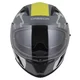 Moto prilba Cassida Orbit Multivers šedá matná/svetlo šedá/žltá fluo/čierna