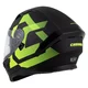 Moto prilba Cassida Orbit Grind čierna matná/žltá fluo