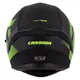 Moto prilba Cassida Orbit Grind čierna matná/žltá fluo