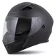 Moto prilba Cassida Orbit Solid čierna matná/čierna