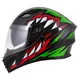 Moto prilba Cassida Orbit StriX červená/zelená/šedá/biela/čierna