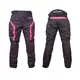 Dámske moto nohavice W-TEC Durmanes Lady - čierno-ružová - čierno-ružová
